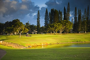 Images Dated 2nd May 2011: Kauai, Hawaii, USA. The Makai golf course in Princeville is set along a stunning