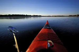 Silence Prints: Kayaking in Little Harbor, near Odiorne Point State Park. Rye, NH