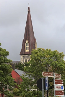 Signage Prints: Kenmare. County Kerry. Ireland. Church