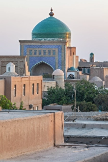 Images Dated 5th April 2024: Khiva, Xorazm Region, Uzbekistan, Central Asia. Dome on the Islam Khodja Madrasa