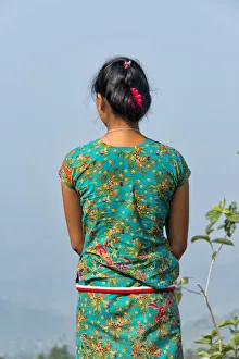 Woman Prints: Khumi tribe woman, Chimbuk Hill, Bandarban, Chittagong Division, Bangladesh