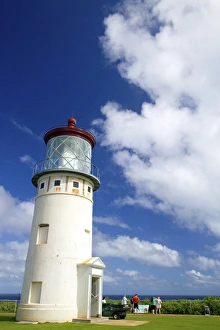 Images Dated 23rd December 2011: Kilauea Lighhouse located on Kilauea Point on the island of Kauai, Hawaii, USA