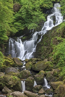 Images Dated 5th August 2011: Killarney National Park. County Kerry. Ireland. Torc Waterfall