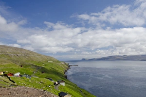 Kingdom of Denmark, Faroe Islands (aka Foroyar), Southern tip of the Island of Streymoy