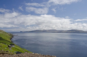 Images Dated 31st May 2011: Kingdom of Denmark, Faroe Islands (aka Foroyar), Southern tip of the Island of Streymoy