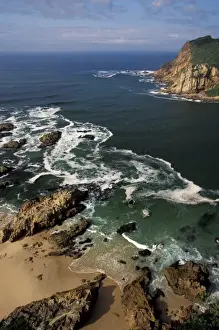 Knysna, Garden Route. West head and Knysna Lagoon Inlet