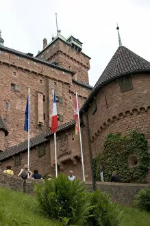 Images Dated 16th June 2006: Koeningsberg Castle in Eastern France. france, french, europe, european, travel