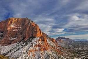 Images Dated 18th January 2024: Kolob Canyon in Zion National Park, Utah, USA