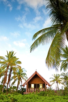 New Images March 2024 Part 2 Prints: Kona Village, Rosewood Resorts, Kona, Hawaii USA. (Editorial Use Only)