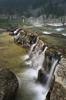 Images Dated 22nd January 2020: Kootenai Falls, Montana, a series of cascades on the Kootenai River