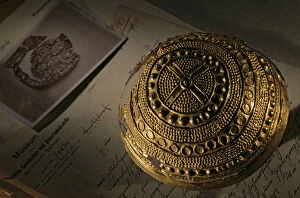 Krottdorf gold hat, Sky Disk; Bronze Age; Ancient Cultures; Germany