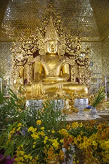Kuthodaw Pagoda in Mandalay, Myanmar
