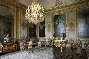 Images Dated 14th August 2008: La Chambre de Monsieur le Prince (The Princes Chamber) in Chateau de Chantilly