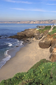Images Dated 26th February 2008: La Jolla Waterfront, La Jolla, California, US
