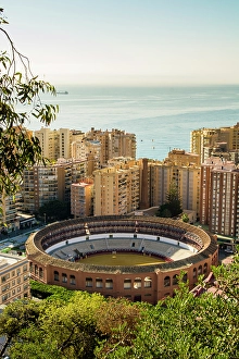 Images Dated 22nd June 2024: La Malagueta bullring in Plaza de Toros, Malaga, Spain