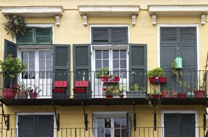 Images Dated 13th July 2012: LA, New Orleans, French Quarter, architecture