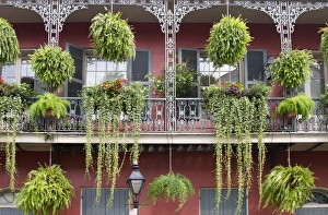 LA, New Orleans, French Quarter, architecture