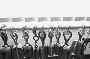 Black and White Gallery: La Spezia Italy, Details of Naval Museum