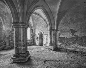 Images Dated 2nd September 2015: Lacock Abby Sacristy England