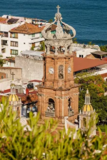 Shoreline Prints: Our Lady of Guadalupe, Puerto Vallarta, Jalisco, Mexico