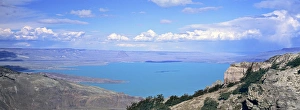 Santa Cruz Prints: Lago Lago San Martin, Patagonia, Argentina, towards the patagonian steppe... America