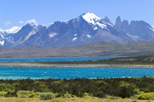 Patagonia Prints: Lago Sarmiento with Torres del Paine, Patagonia, Chile