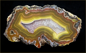 Images Dated 4th September 2024: Laguna agate from Mexico