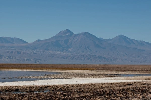 Lagoon Prints: Laguna Tebenquiche, Salar de Atacama, Atacama Desert, Chile