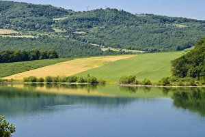 Lake of Bilancino, Mugello, Firenze Province, Tuscany, Italy