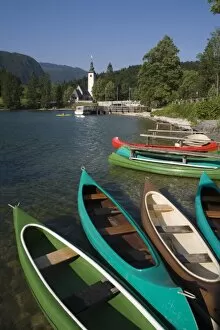 Images Dated 4th June 2005: Lake Bohinj, Slovenia