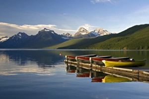 Lake McDonald is the largest lake in Glacier National Park, Montana