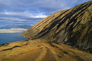 Lake Ohau and Ben Ohau, Mackenzie Country, Canterbury, South Island, New Zealand