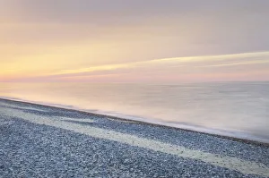 Lake Superior Prints: Lake Superior seen from beach at Whitefish Point, Upper Peninsula, Michigan