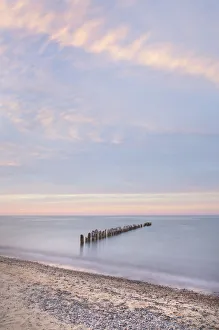 Lake Superior seen from beach at Whitefish Point, Upper Peninsula, Michigan