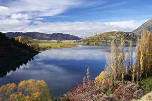 Images Dated 3rd May 2007: Lake Wanaka near Glendhu Bay, Otago, South Island, New Zealand