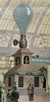 Engraving Prints: Lamp made of twenty thousand incandescent lights