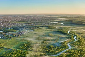 Michele Molinari Prints: Landing path to Ezeiza EZE Buenos Aires International Airport