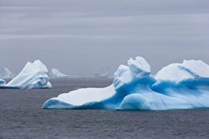 South Orkney Island Prints: Landscape of iceberg in the ocean, South Orkney Islands, Antarctica