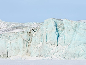 Tundra Prints: Landscape at Mohnbukta and glacier Heuglinbreen