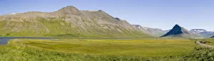 Harvest Prints: Landscape near Onundarfjordur. The Westfjords (Vestfirdir) in Iceland