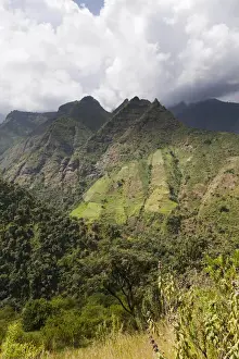 Images Dated 11th October 2010: Landscape in the Semien Mountains National Park, Ethiopia