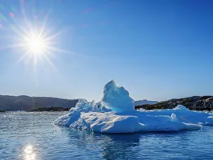Icefjord Prints: Landscape at the Sermilik (Sermiligaaq) Icefjord in East Greenland