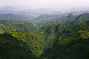Images Dated 24th January 2017: Landscape in Simien Mountain, Ethiopia
