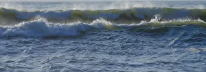 Large Waves on Rockaway Beach, Pacifica, California, USA