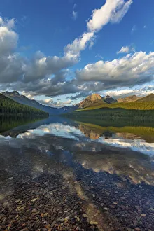 Images Dated 22nd May 2020: Late afternoon at Bowman Lake in Glacier National Park, Montana, USA