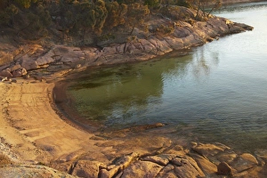 Freycinet Peninsula Prints: Late Light, Honeymoon Bay, Coles Bay, Freycinet National Park, Freycinet Peninsula