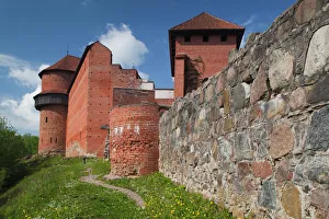 Famous Place Prints: Latvia, Northeastern Latvia, Vidzeme Region, Gauja National Park, Sigulda, Turaida Castle