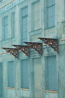 Images Dated 17th May 2010: Latvia, Northeastern Latvia, Vidzeme Region, Gauja National Park, Cesis, town building