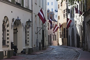 Images Dated 21st May 2010: Latvia, Riga, Old Riga, Vecriga, Pietavas Iela Street