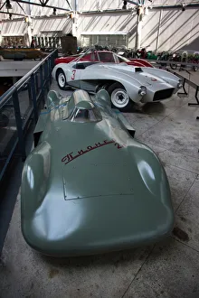 Sport Prints: Latvia, Riga, Riga Motor Museum, 1961 Pioneer 2M, Soviet-era turbo engined record car
